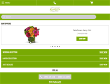 Tablet Screenshot of barrieflowershop.com
